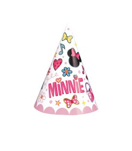 8 chapeaux de fête MINNIE