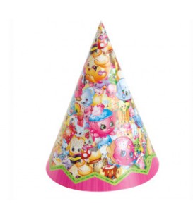 8 chapeaux de fête SHOPKINS