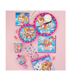 16 Paw Patrol Girl Beverage Napkins