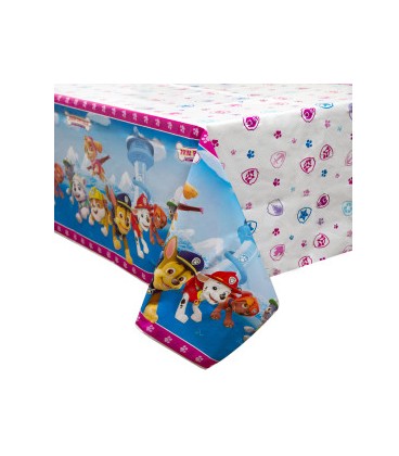 Paw Patrol Girl Rectangular Plastic Table Cover