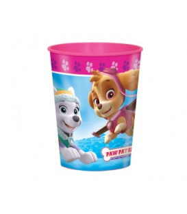 Verre en plastique 16oz PAW PATROL FILLE