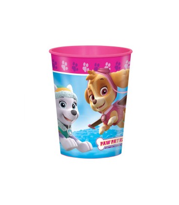 Verre en plastique 16oz PAW PATROL FILLE