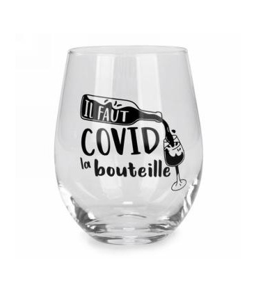 Wine glass without stem-Il faut covid