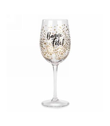 Wine glass-Bonne fête