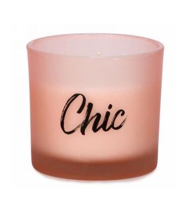 Scented candle in glass 3 x 3 ''