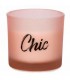 Scented candle in glass 3 x 3 ''