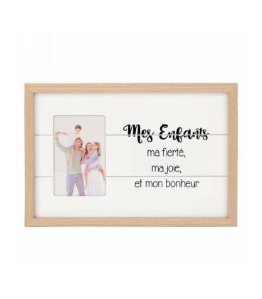 Mes enfants- 4 x6 '' Photo Frame