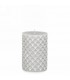 3x4 '' Gray Engraved Pattern Candle