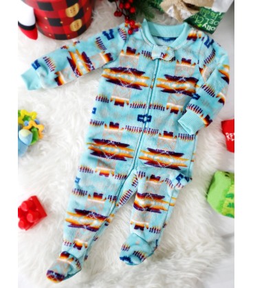 Native aqua pajamas