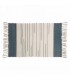 Blue and natural color rug 42 x 23 ''
