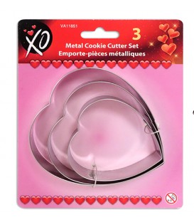 Valentine Heart Shape Cookie Cutters