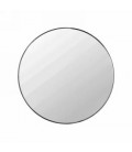 Mirror with black border 16 '' diameter