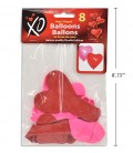 Heart shaped balloons