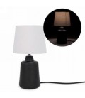 Lampe de table avec base noire 7''D x 13''