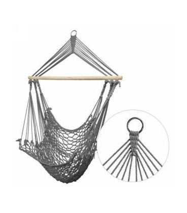 Hanging hammock gray 30 x 24 x 40 ''