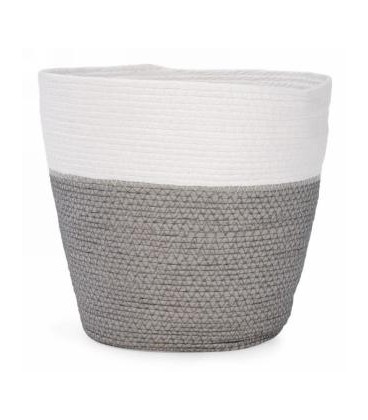 10 x 11 '' white and gray basket