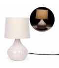 Lampe de table ivoire 7.5 x 12''