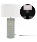 Gray base table lamp 4.5 x 19 ''