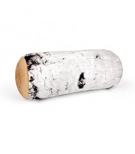 Birch log cushion