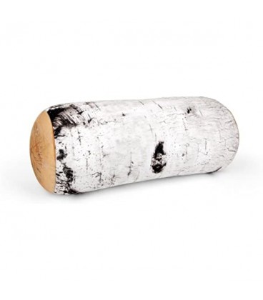 Birch log cushion