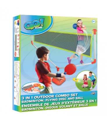 Go! Zone - 3-in-1 Outdoor Combo Set