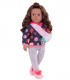 Doll OG Deluxe - Keisha 18" Doll with English book