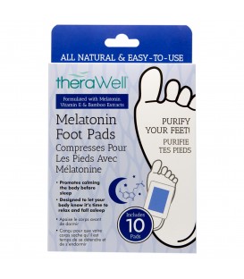 5 PAIR INFISED FOOT PAD-MELATONIN