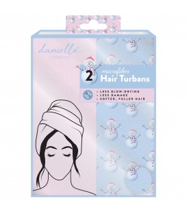 TURBAN BONS DE NEIGE 2 PIÈCES