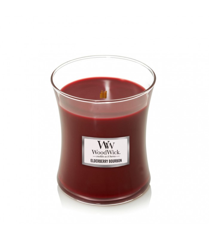 Elderberry Bourbon WoodWick® Ellipse Candle - Ellipse Candles