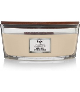 CANDLE CRACKING ELLIPSE WOODWICK VANILLA