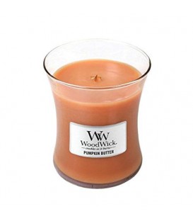 MOYENNE CHANDELLE CRÉPITANTE WOODWICK PUMPKIN BUTTER