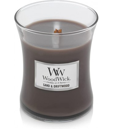 WOODWICK MEDIUM CANDLE SAND DRIFTWOOD