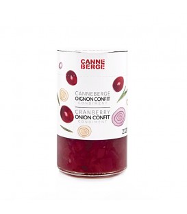 CONFIT D'OIGNONS ET CANNEBERGES 212 ML