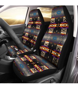 CAR SEAT COVERS BLACK DEGRADED