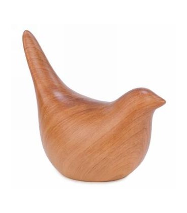 WOOD EFFECT BIRD 5X3X5''