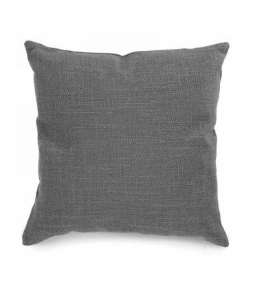 GRAY CUSHION 17X17''