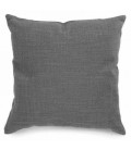 GRAY CUSHION 17X17''