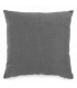 GRAY CUSHION 18X18''