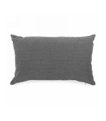 GRAY CUSHION 12X20''