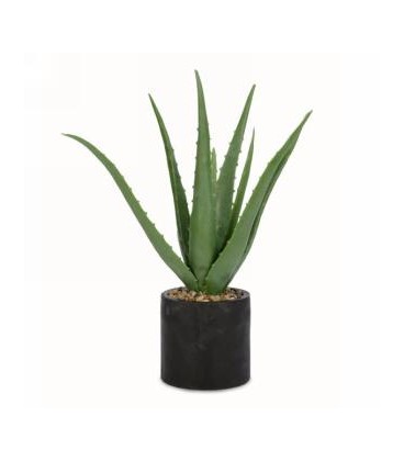 ARTIFICIAL ALOES IN A 14'' POT