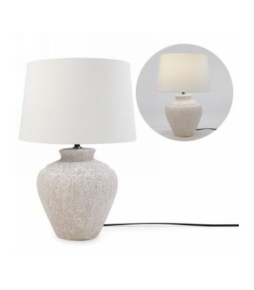 NATURAL TABLE LAMP 13X19''