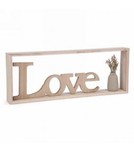 LOVE DECORATION 16X2X6''