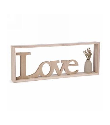 LOVE DECORATION 16X2X6''