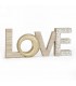 GOLDEN LOVE DECORATION 9X4''