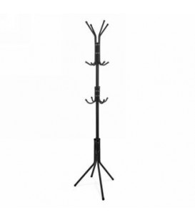 BLACK COAT RACK 68''