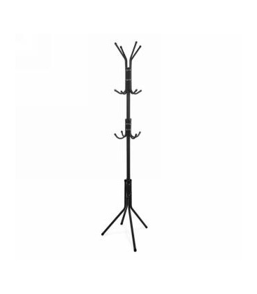 BLACK COAT RACK 68''