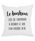 LE BONHEUR CUSHION 17X17''