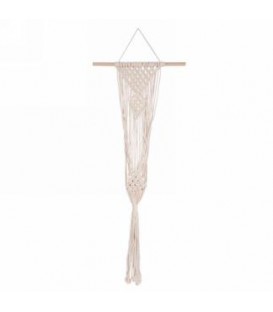 JARDINIÈRE EN MACRAMÉ NATUREL 34''