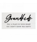 GRANDKIDS WALL PLATE 19X9''