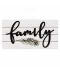 FAMILY WALL PLATE 12X6''